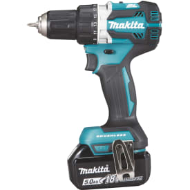 Makita Kompakt Bore/Skruemaskine med batterier 3 x 18 Volt/5,0 Ah