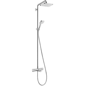 Hansgrohe Croma E 280 badekararmatur med dusjsett, krom