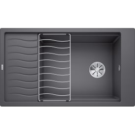 Blanco Elon XL 8 S UXI diskbänk, 86x50 cm, grå