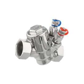 Alpha M/M DN15 med manometernipler AISI 316