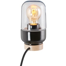 Armatur Ohm Bordlampe 100/190, E27, svart, IP20