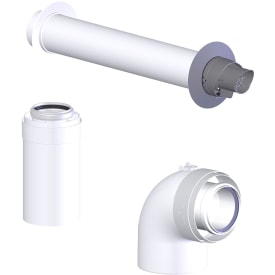80/125mm Metalbestos ConneXt Vandret aftræk C13