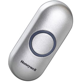 Honeywell Home trykknap til dørklokke, trådløs, grå