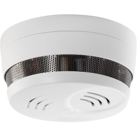 Cavis brandvarnare RF, 230V, trådlös, vit