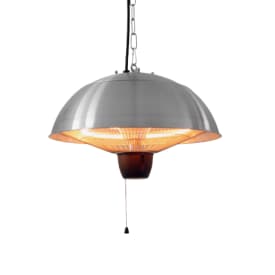Horthus terassvärmare, infraröd, takmodell, 2-steg, 1500 W, silver