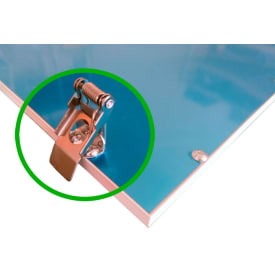 Green:ID monteringsklämmor för panel, 4 st.