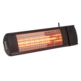 Heat1 Eco High-Line infrarød terrassevarmer, 1500W, sort