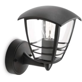 Philips myGarden Creek Up vägglampa utomhus, svart