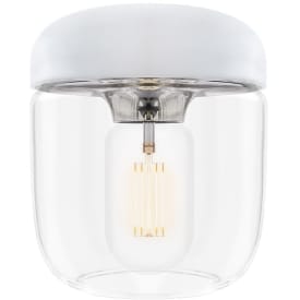 Umage Acorn lampskärm, vit/krom