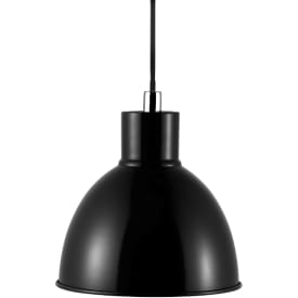 Nordlux Pop pendellampa, svart/krom