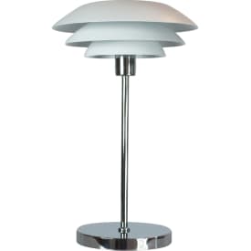 Dyberg Larsen DL31 bordlampe, hvit