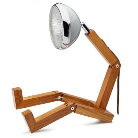 Mr Wattson bordlampe, grå
