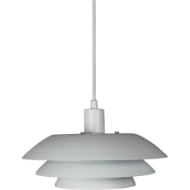 Dyberg Larsen DL31 pendellampe, hvit
