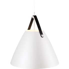 Dftp Strap pendellampe, hvit, Ø48 cm