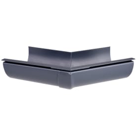 10&quot; x 75 mm x 45° Gjæring utvendig grafitt Plastmo