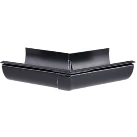 11&quot; x 45° Gjæring utvendig svart Plastmo