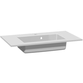 Dansani Minore servant, 80,2x45,5 cm, hvit