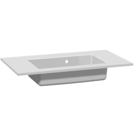 Dansani Minore servant, 80,2x45,5 cm, hvit