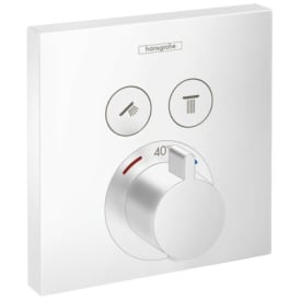 Hansgrohe ShowerSelect dusjbatteri, matt hvit