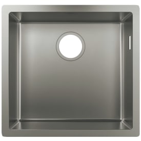 Hansgrohe køkkenvask, 50x45 cm, rustfrit stål