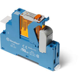 Finder interfacerelæ 1CO 16A 24VDC m/LED