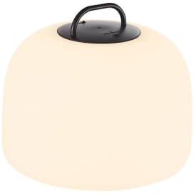 Nordlux Kettle 22 oppladbar lampe, svart/hvit