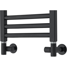 TVS Ventilsett vinkel t/Kombidrift, svart