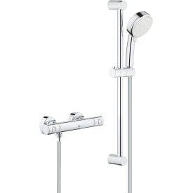 Grohe Grohtherm 800 Cosmopolitan brusesæt, krom