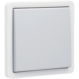 10 stk Fjærtrykk, 10A, IP55, grå