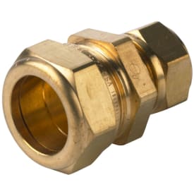 VSH super D1401 rak koppling 16x15 mm, mässing