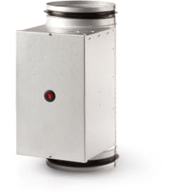 Elektrisk varmeflate for ettervarming. 3000 W. Ø200. Med tilleggskort.