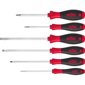Wiha SoftFinish skrutrekkersett m. 6 deler