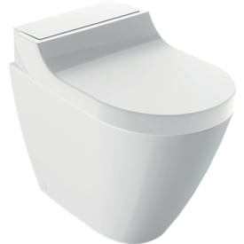 Geberit AquaClean Tuma Comfort douchetoilet, back-to-wall, hvid glas/hvid