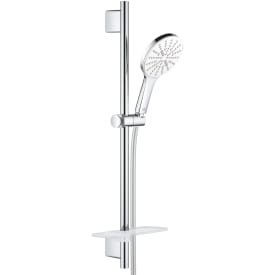 Grohe Rainshower SmartActive 130 dusjsett, krom/hvit