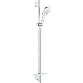 Grohe Rainshower SmartActive 130 duschset, krom/vit