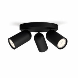 Philips myLiving Pongee spotlampe, sort
