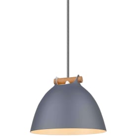 Halo Design Århus pendellampa, grå, Ø18 cm