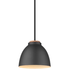 Halo Design Nivå pendellampe, sort, Ø14 cm