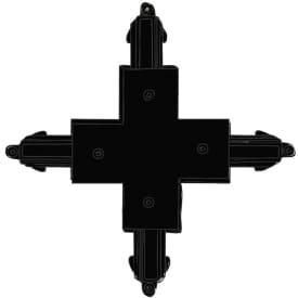 Halo Design Track 230V X-kryss, svart