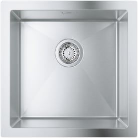 Grohe K700 diskbänk, 46,4x46,4 cm, rostfritt stål