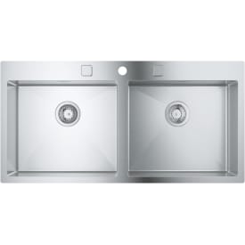 Grohe K800 kjøkkenvask, 102,4x51 cm, rustfritt stål