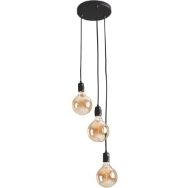 Nielsen K9 klyngependel, matt svart