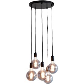 Nielsen Light K9 klyngependellampe, 5 lamper