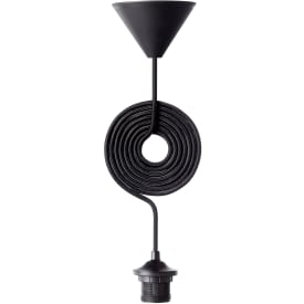 Nielsen Light lampupphängning, svart