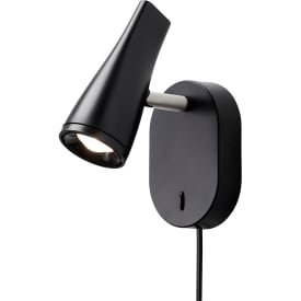 Nielsen Light Kile vegglampe, sort