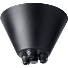 Nielsen Light baldakin, 3 udgange, sort