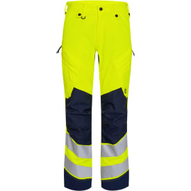 FE Engel stretchbukse 2544, High-Vis, klasse 2, gul/blå, størrelse 92