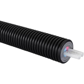 Uponor Ecoflex Thermo Twin värmerörskulvert, 2x32 mm (meterpris)