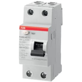 RCD HPFI 2P 40A 30mA, FH202 A-40/0,03