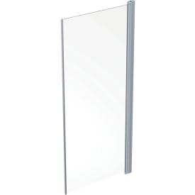 Contura Shower Space dusjdør, 67 cm, klart glass, aluminiumsprofil